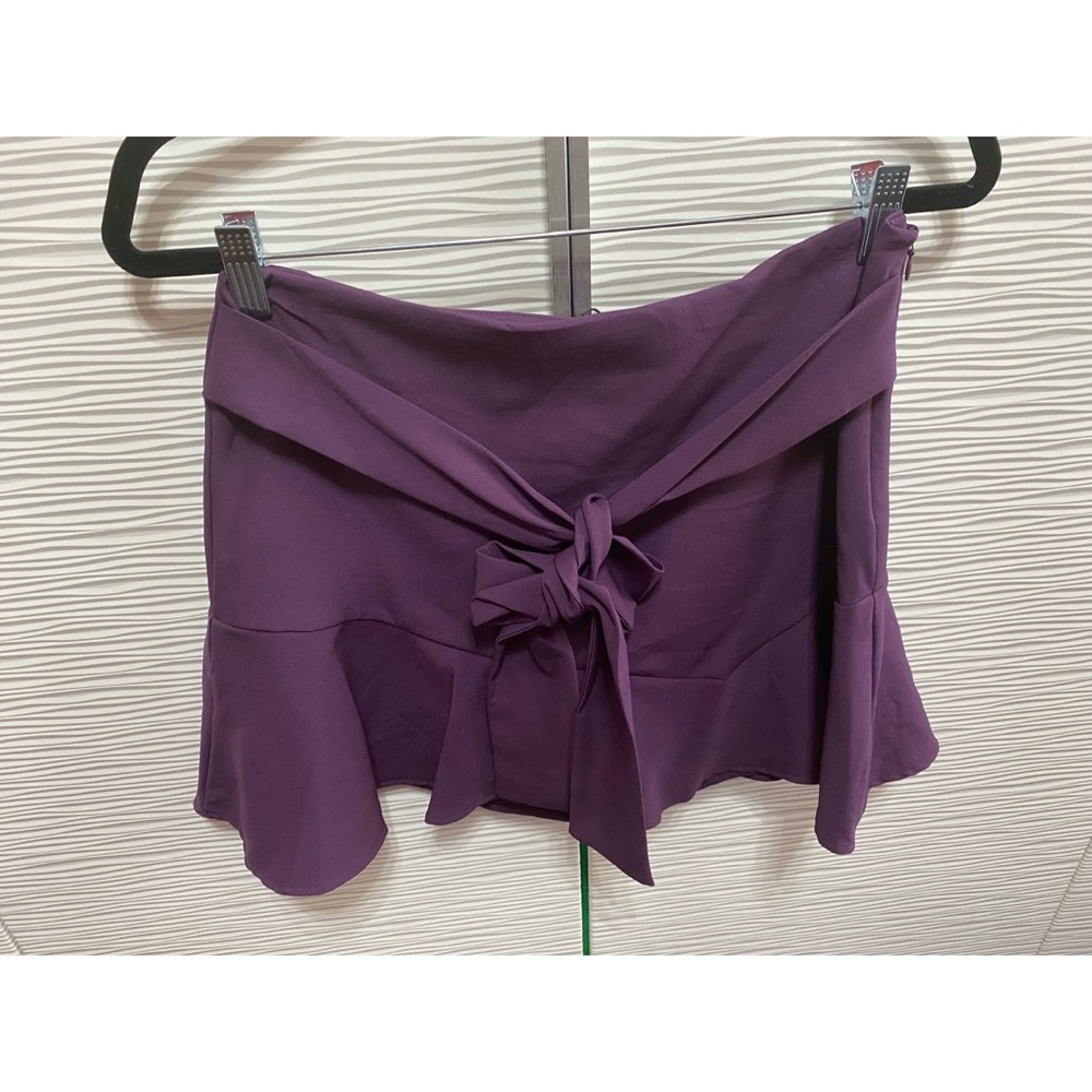 Purple Zara tied skort